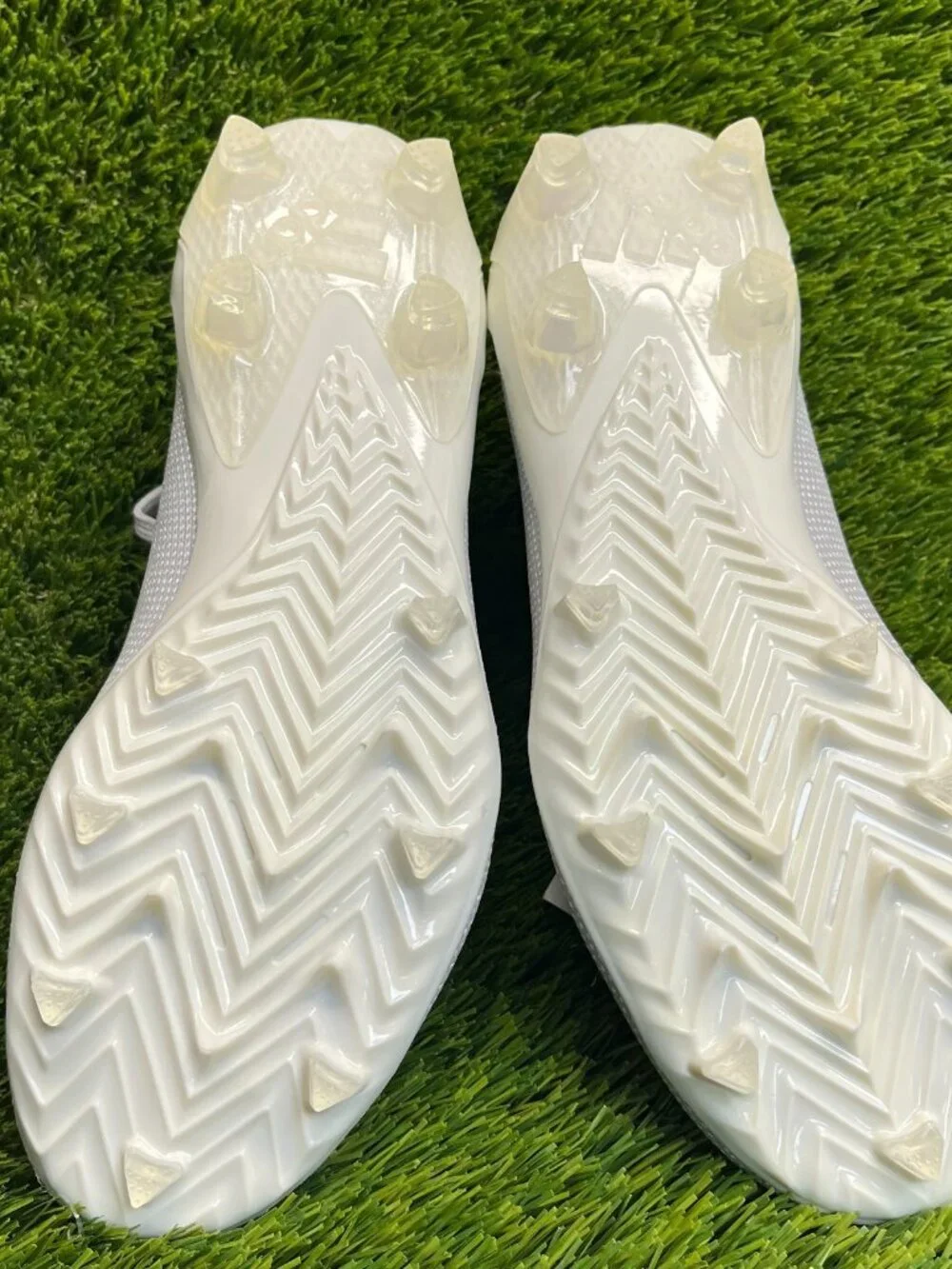 Adidas Adizero Electric.1 Mens Size‎ 8 Gray Silver Running Football Cleats